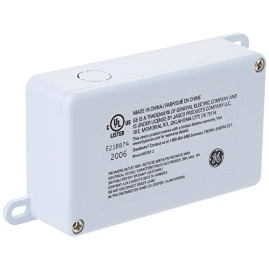 Direct Wire Converter for Linkable Light Fixtures, Junction Box, Control Multiple Lights from One Switch and Eliminate Cords, W