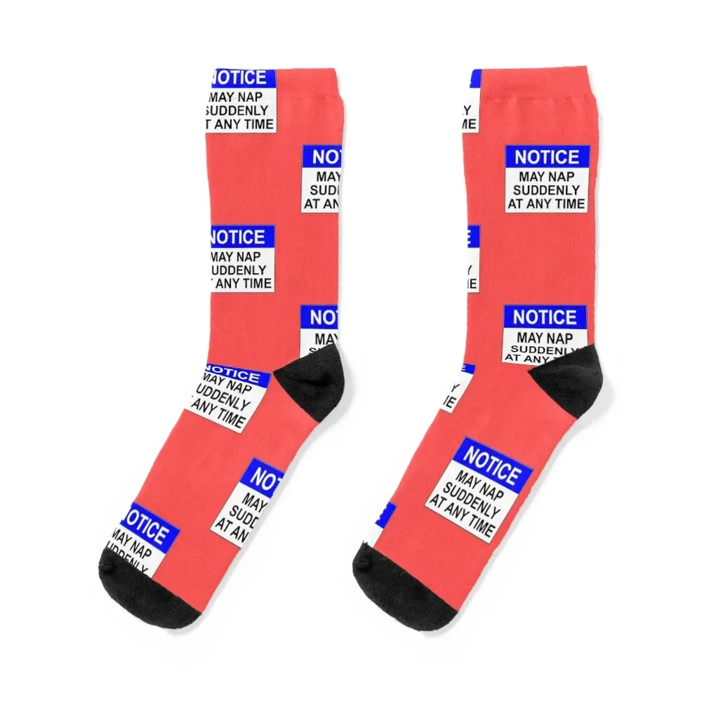 NOTICE: MAY NAP SUDDENLY AT ANY TIME Socks gift set Socks Girl Men's