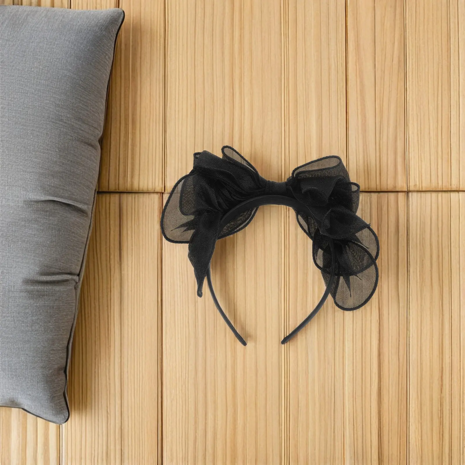 Vintage Bow Headband Women Bow Knot Hair Band Premium Soft Comfortable Party Cosplay Gift for Xmas Valentine's Mother's Day Hair