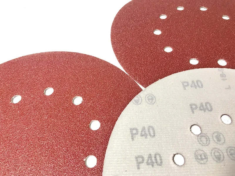 10pcs 225mm Sanding Discs 9Inch 10 Hole Sanding Paper 60-2000# Abrasive Sanding Disc for Drywall Sander Wood Furniture Finishing