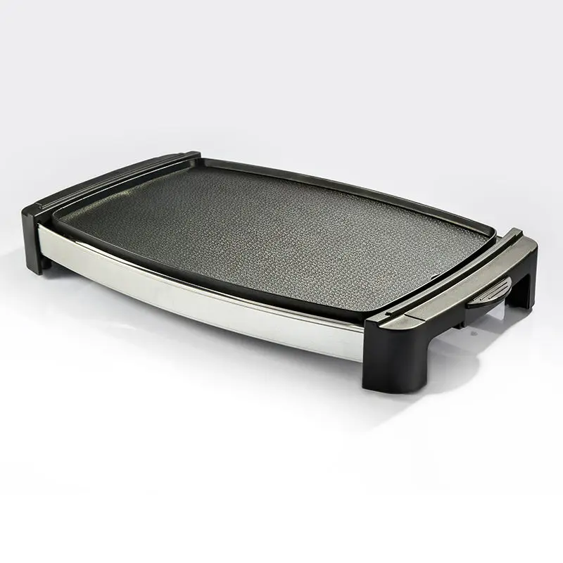 

1800W electric grill pan Non-stick electric hotplate Korean style household electric baking pan smokeless barbecue grill machine