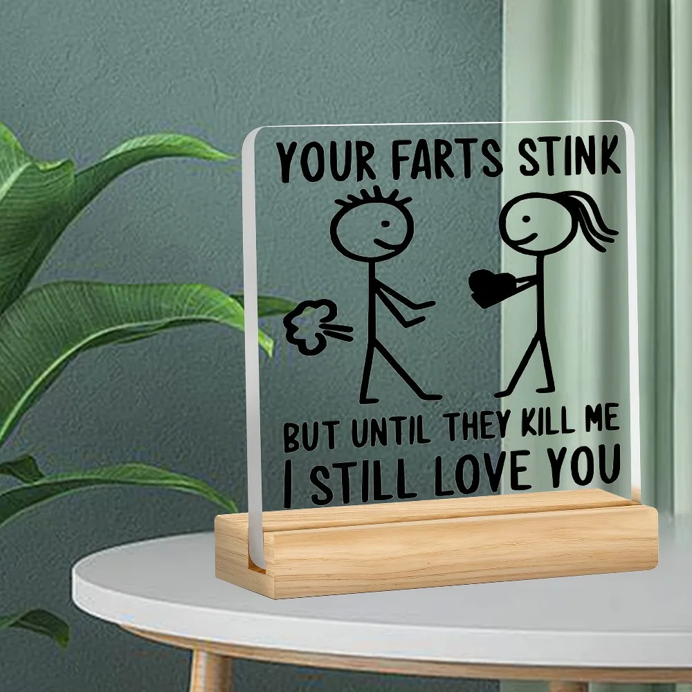 2D Acrylic Desktop Decoration - 