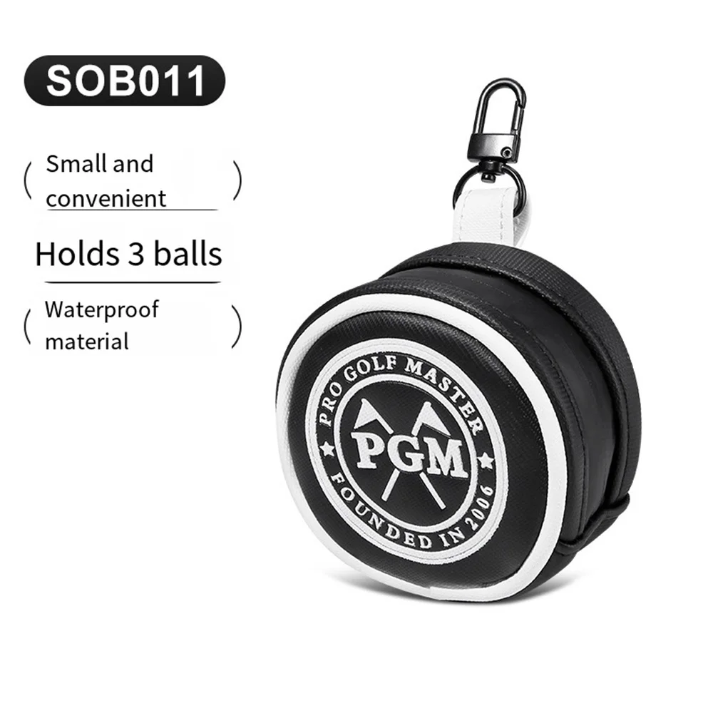 PGM Durable Portable Golf Bag Waist Pack/pendant Dual-purpose Mini Ball Bag Waterproof Pocket Storage Bag Can Hold 3 Ball 골프백