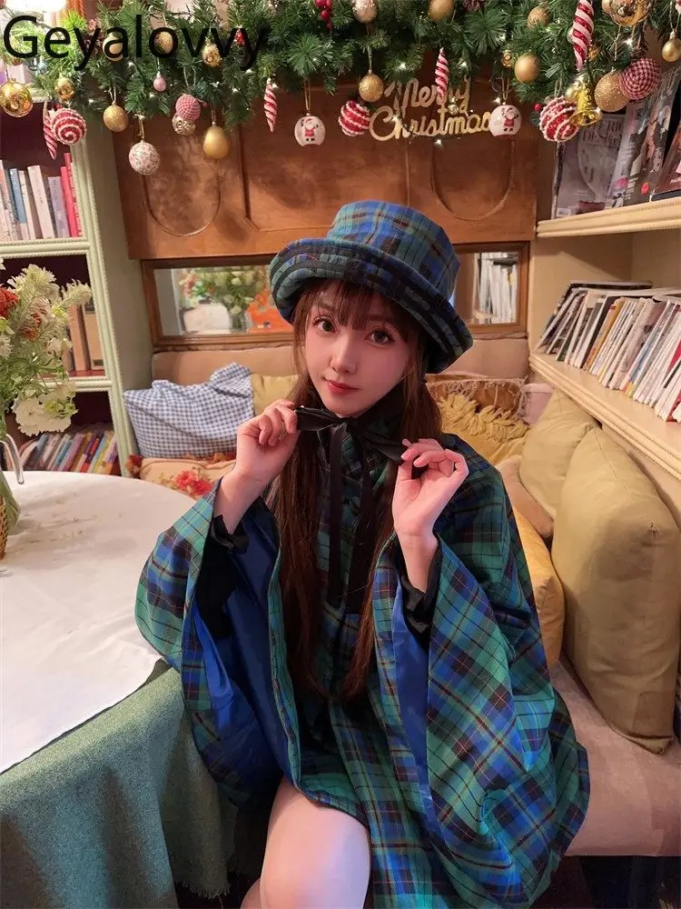 lolita-sweet-girl-ribbon-bow-round-neck-bucket-hats-for-women-elegant-casual-fisherman-hat-fashion-women's-accessories