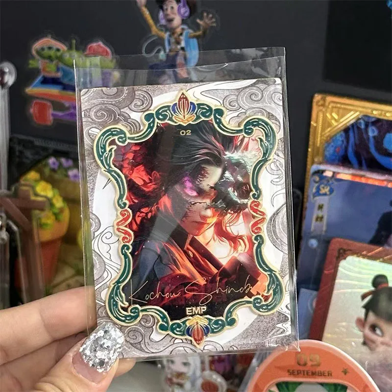 애니메이션 악마 슬레이어 EMP SP 카드 토미오카 기유 코쵸 시노부 컬렉션 카드 크리스마스 생일 선물 소년 어린이 장난감