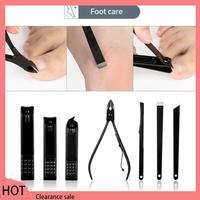 A88Z Nail Clipper Set Stainless Steel Manicure Nail Scissors Pedicure Kit Nippers Trimmer Care Tool With Storage Box 18Pcs