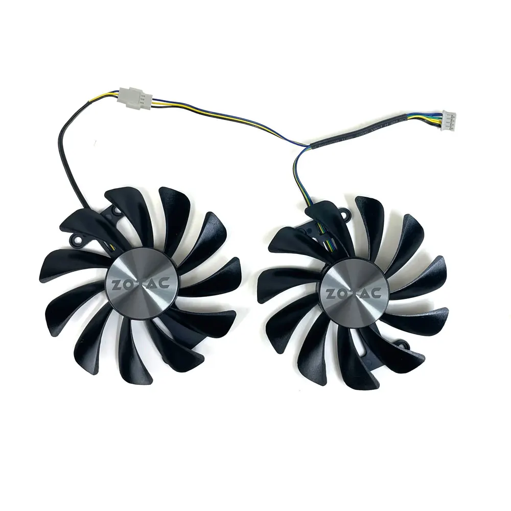 

NEW 95mm GFM10012H12SPA GAA8S2U DC 12V 0.45A VGA Fan For ZOTAC GTX1070/1080 AMP ED 8GB Video card cooling fan