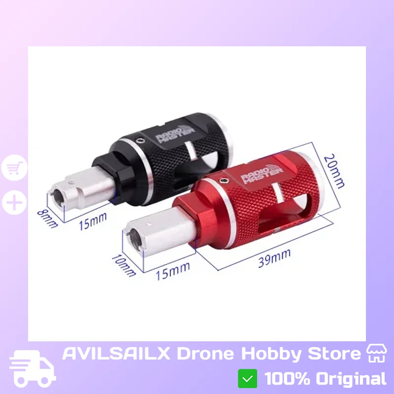 

Инструмент для снятия гайки переключателя RadioMaster — реверсивная отвертка с двойной головкой, подходит для разных размеров
