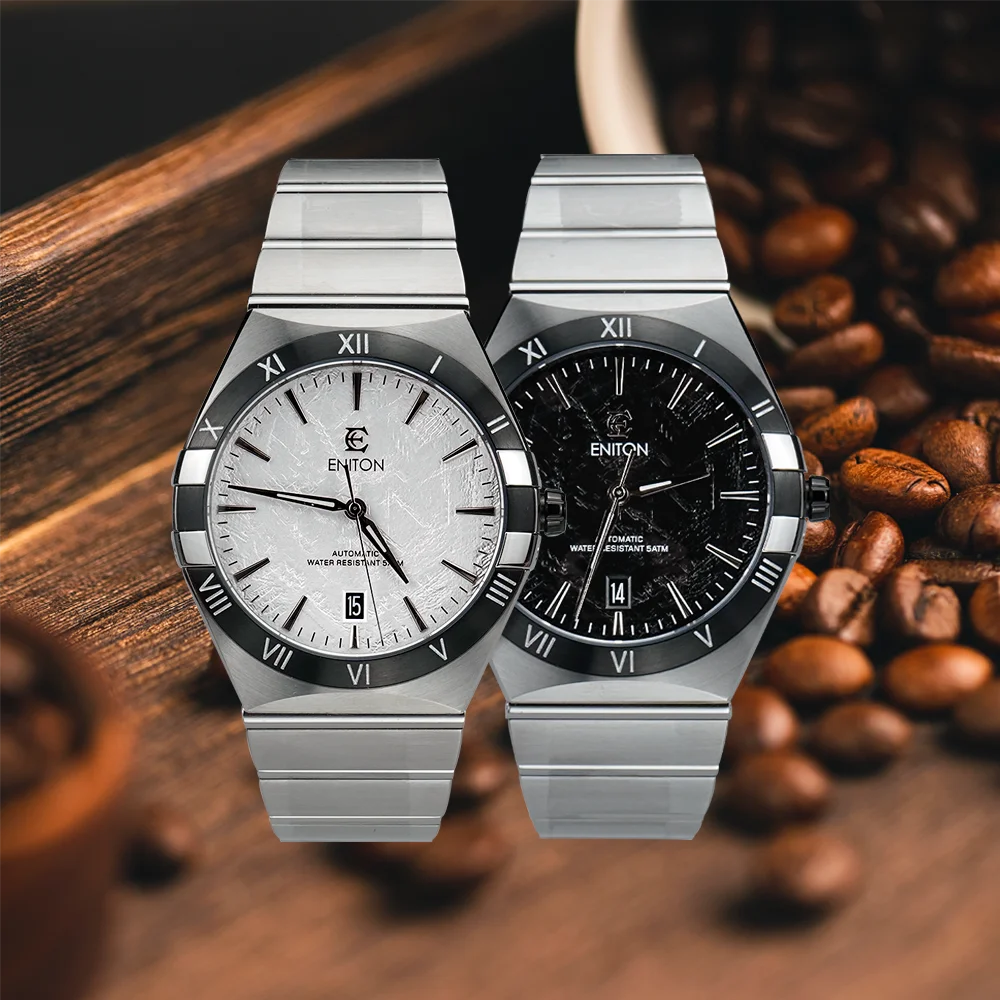 Reloj ENITON de 40mm para hombre, relojes de lujo 316L, reloj de pulsera de acero inoxidable para hombre de negocios NH35 con movimiento automático, reloj de pulsera redondo luminoso para hombre