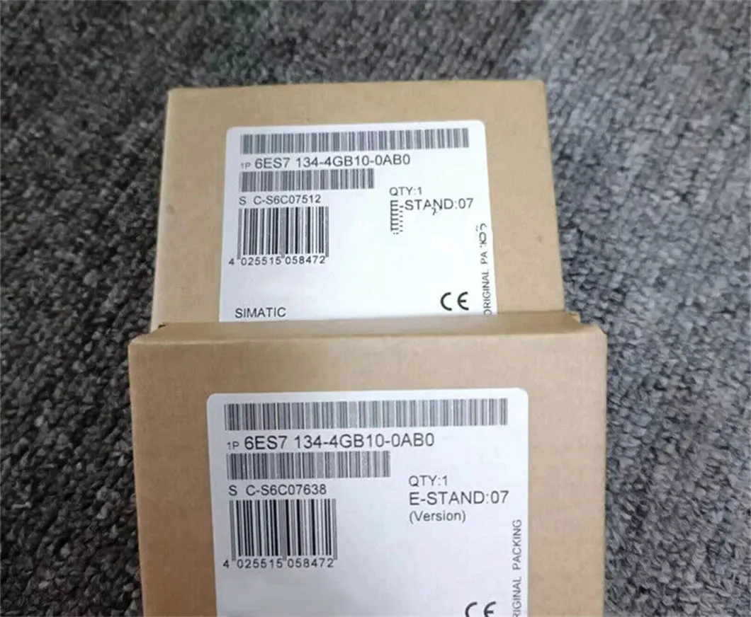 

Brand New 6ES7 134-4GB00-0AB0 6ES7 134-4GB01-0AB0 6ES7 134-4GB10-0AB0 6ES7 134-4GB10-0AB0 6ES7 134-4GB11-0AB0 One Year Warranty