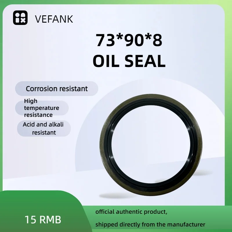

Front axle wheel oil seal 8-94248-117-1 TB73*90*8NBR wear-resistant, suitable for Isuzu.