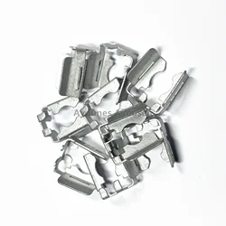 10Pieces Auto Parts Fuel Injector Metal Fastener Clips   Rail Clip (MC502)
