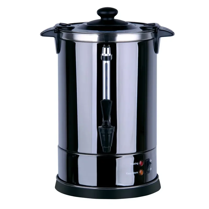 FSE 30L Double 304 Stainless Steel Water Boiler Light Emitting Diode Digital Electric Kettle with Faucet Electronic Display