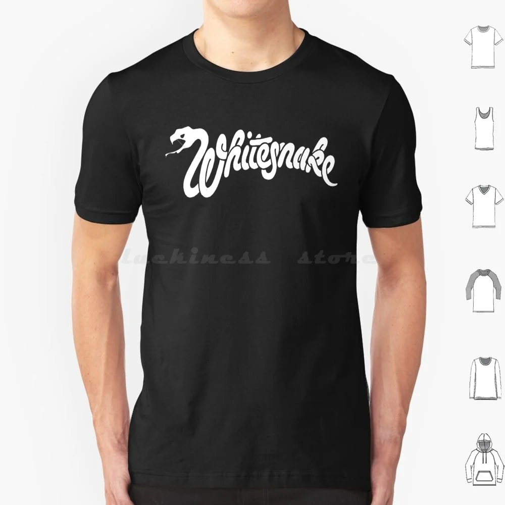 Camiseta Original de Whitesnake, talla grande, 100% algodón, Whitesnake Band, artículos de Whitesnake, Whitesnake para niños
