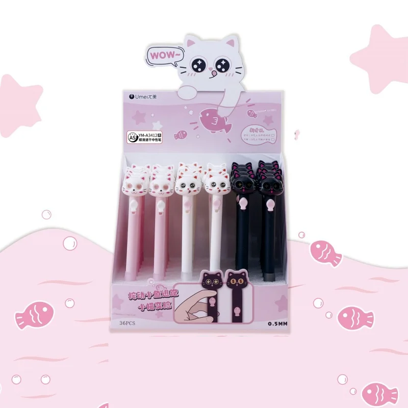 36-pezzi-lotto-penne-gel-creative-a-forma-di-gatto-carine-con-inchiostro-nero-da-05-mm-penne-neutre-per-scrivere-forniture-per-ufficio-e-scuola