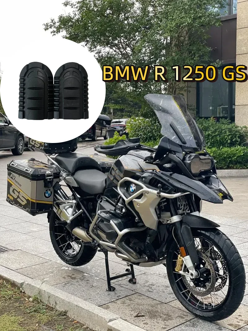 

For BMW R 1250 GS Adventure/R1200GS Rallye/R 1200 GS ADV/GS1200 ADV Motorcycle Foot Mat Rubber 1 Pair