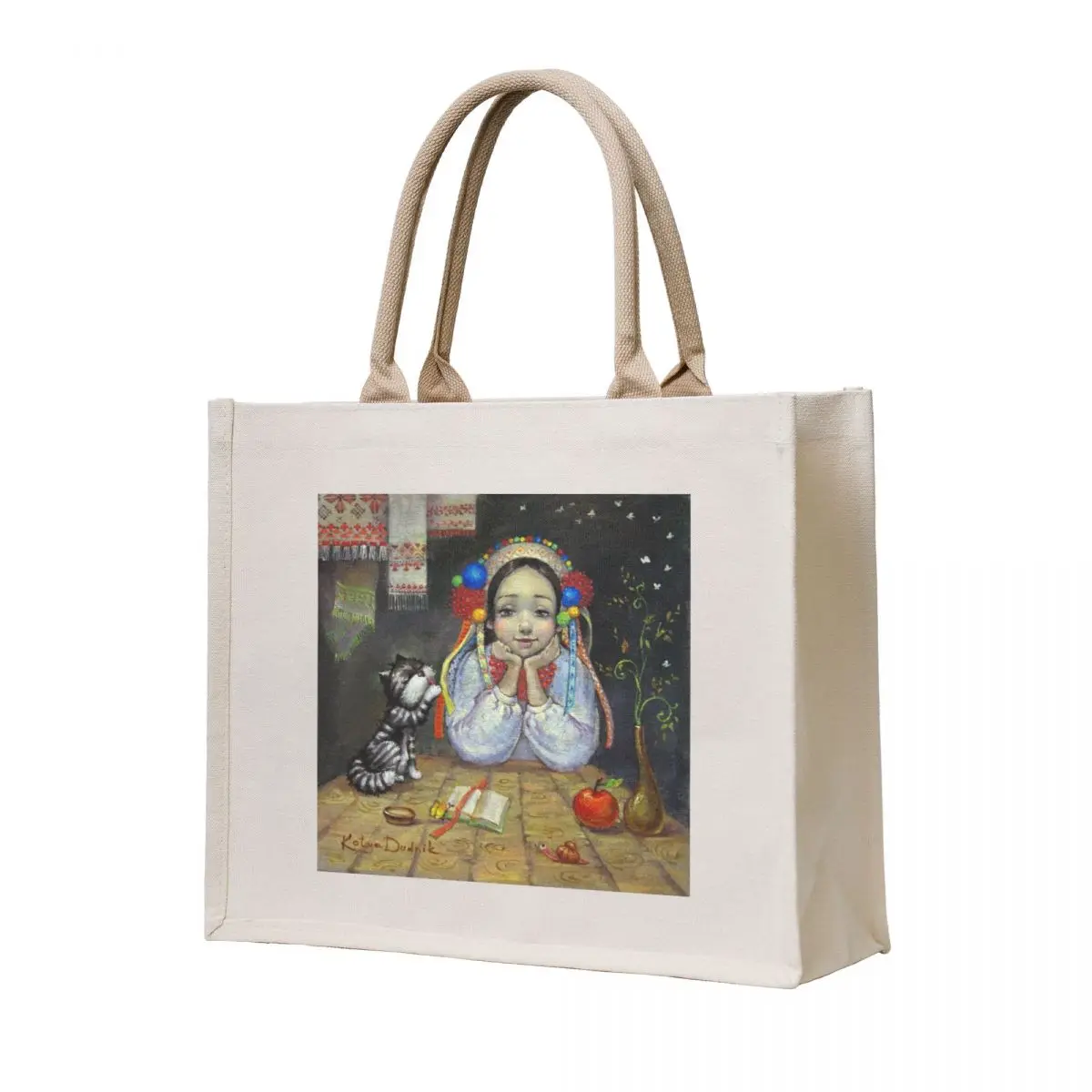 

Ukrainian Tote Bag foldable reusable bag sacs de shopping shopper bags
