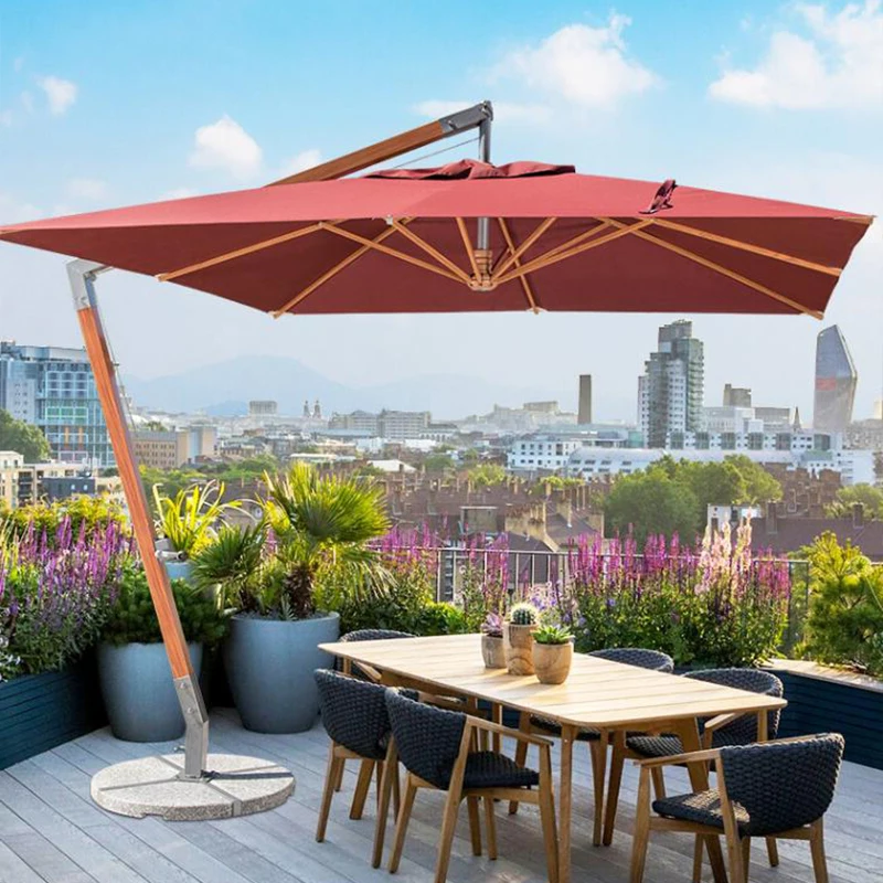 

Outdoor Garden Leisure Hanging Cantilever Umbrella Sun Parasol for Beach Quality Supplier