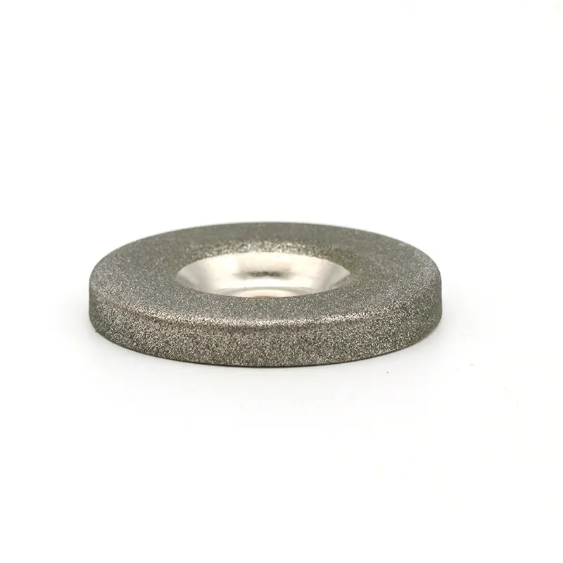 1 Uds. Cortador de fresado de esmeril con copa de muela de diamante de 49/56mm 180/320/600 #   Afilador de piedra, herramienta rotativa de rueda de corte y pulido