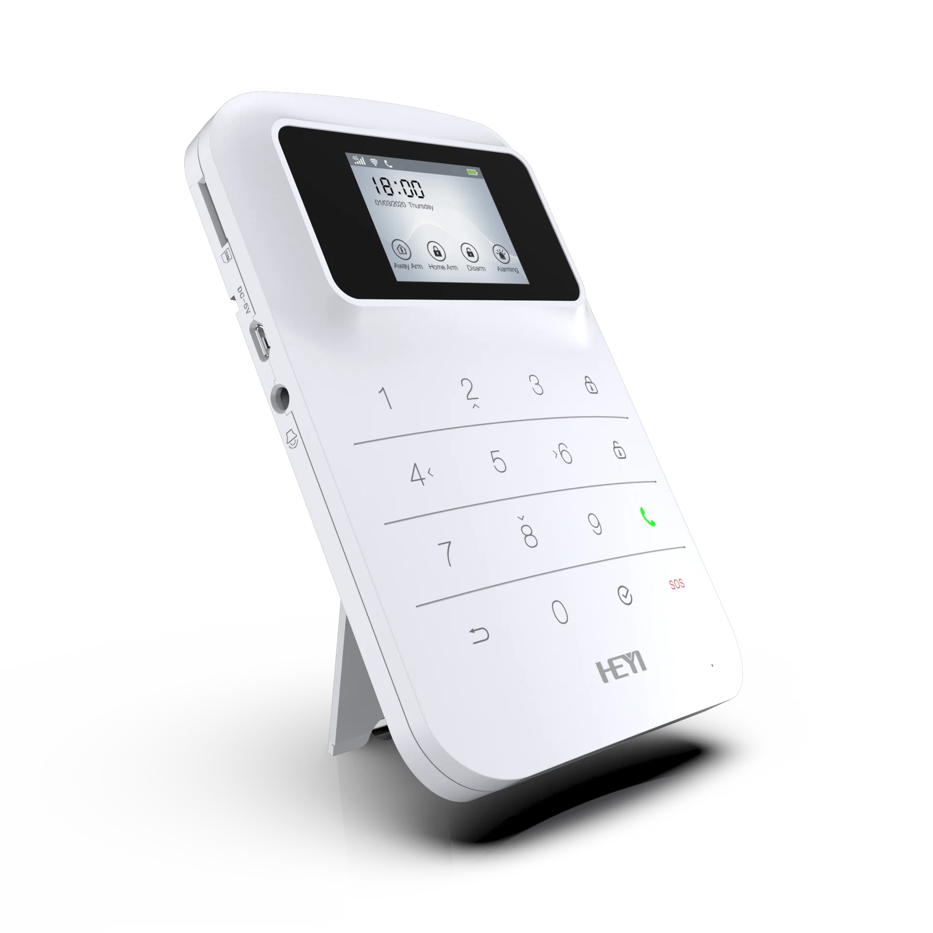 ระบบเตือนภัยกันขโมยบ้าน HY-W1 ขายดีจากโรงงาน รองรับ WiFi 2G 4G GSM