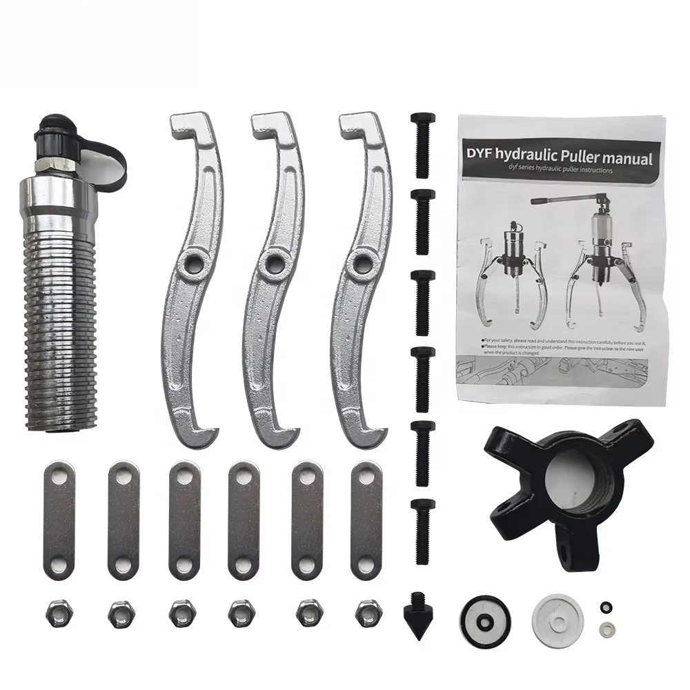 Гидравлический съемник подшипников FYD-30, 30-тонный регулируемый съемник колесных подшипников с 3 челюстями