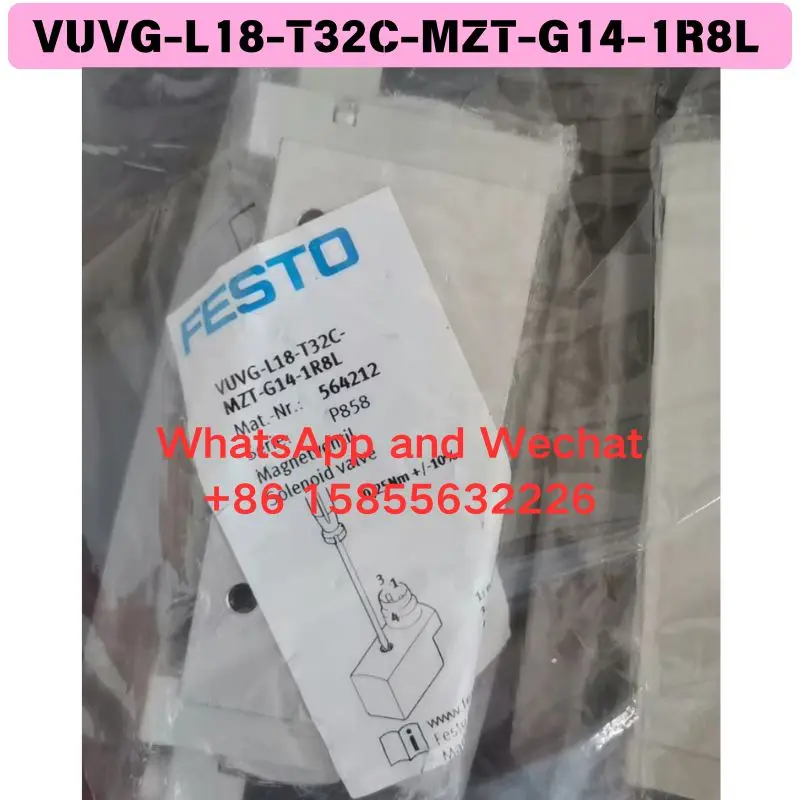 

Brand new original imported VUVG-L18-T32C-MZT-G14-1R8L Solenoid valve