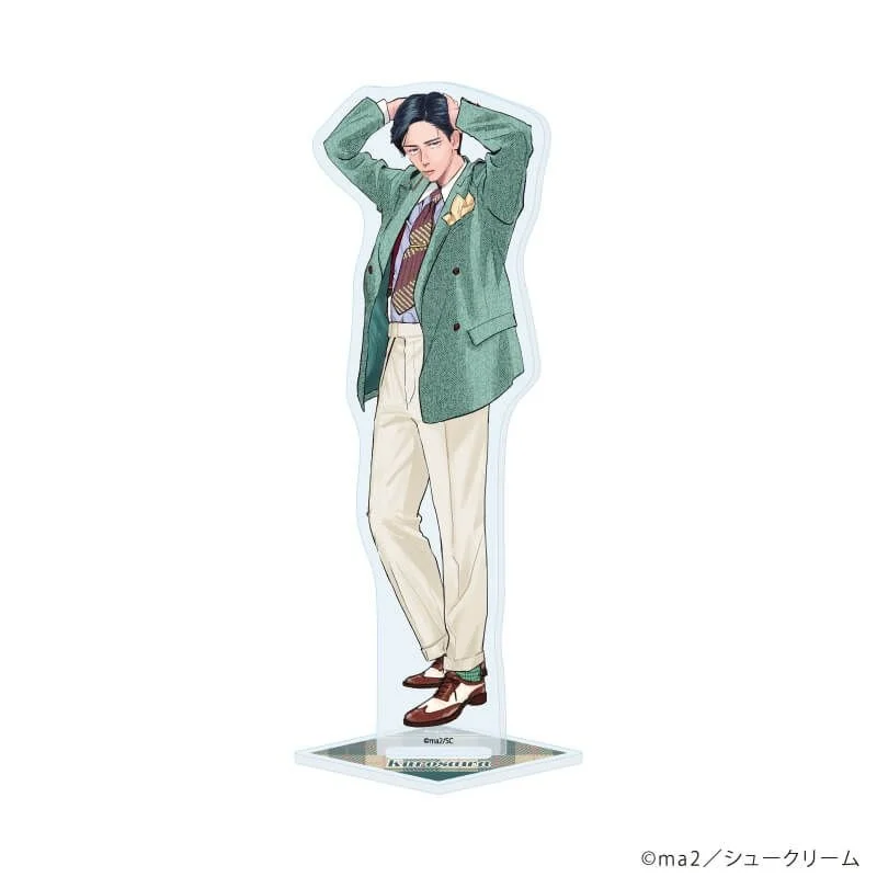 Anime The Reason We Fall in Love Aoi Tomoya Kurosawa Human-shaped Acrylic Stand Model Plate Keychains Desk Decor view 2