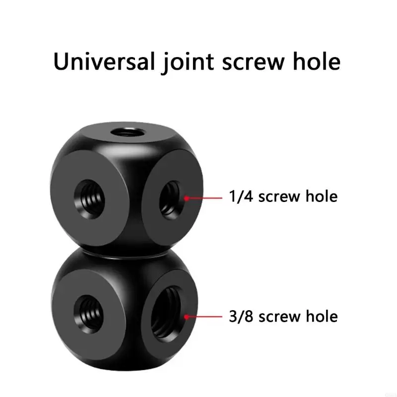 1/4 3/8 محول فتحة ثقب المسمار قوس التركيب ل DSLR قفص مصباح فلاش الحامل شاشة ترايبود ميكروفون حامل