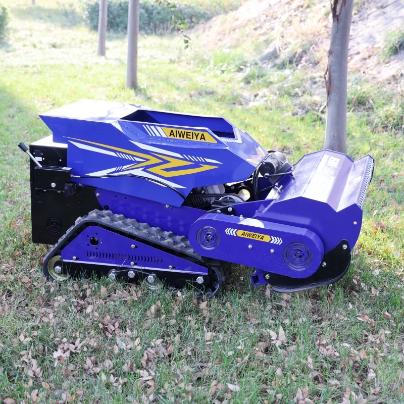 

Customized CE EPA Engine All Terrain Grass Cutting Machine Agriculture Rubber Tracks Remote Control Robot Lawn Mower