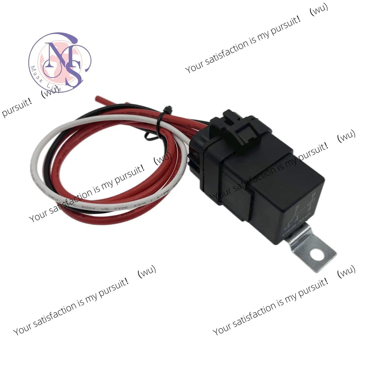 Waterproof car relay with socket 5 feet, marine car fan relay kit