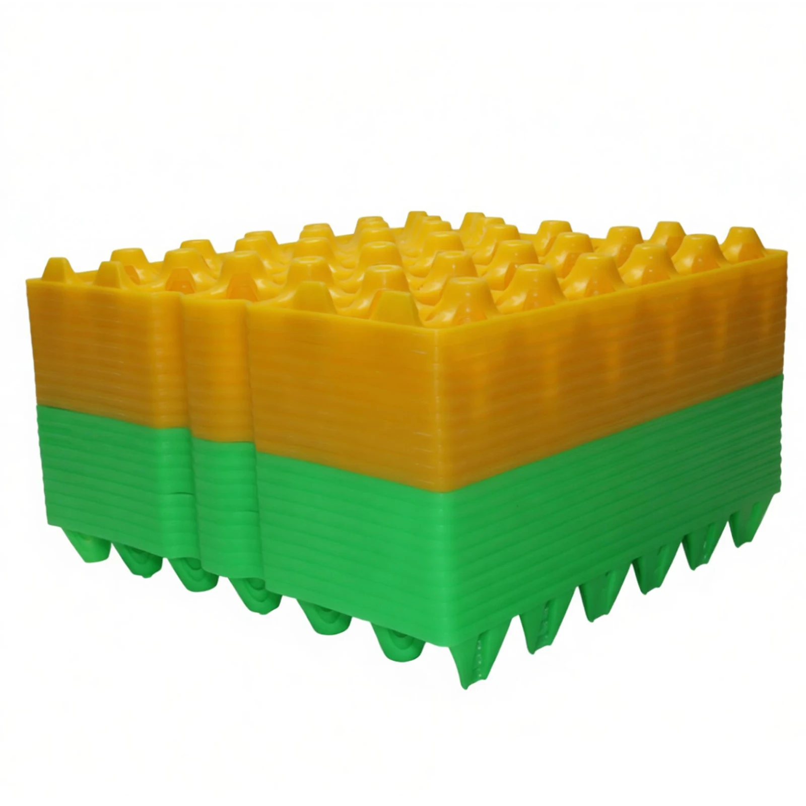 10 Pcs Farm Egg Tray 288*288*48mm Egg Tray Transportation And Storage Of Eggs Recycling Plastic Material Egg Trough Depth 36mm