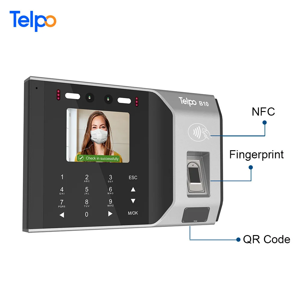 Linux Cheap Price Biometric Fingerprint Time Attendance Machine with SDK cloud software