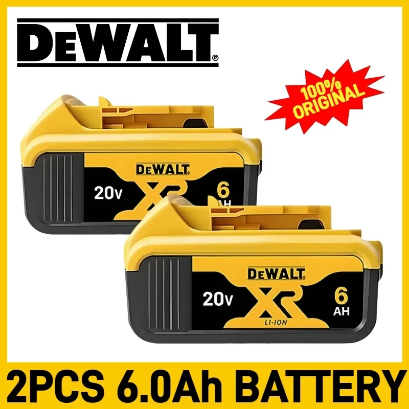 

Genuine Dewalt 20V Battery, 2AH 5AH 6AH Lithium Ion tool Battery for Dewalt DCD791 DCF922 Power Tool Replacement Battery