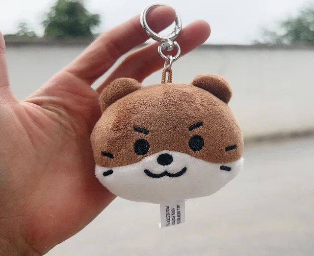 Kpop Miniteen Cartoon Character Plush Doll Pendant Keychain