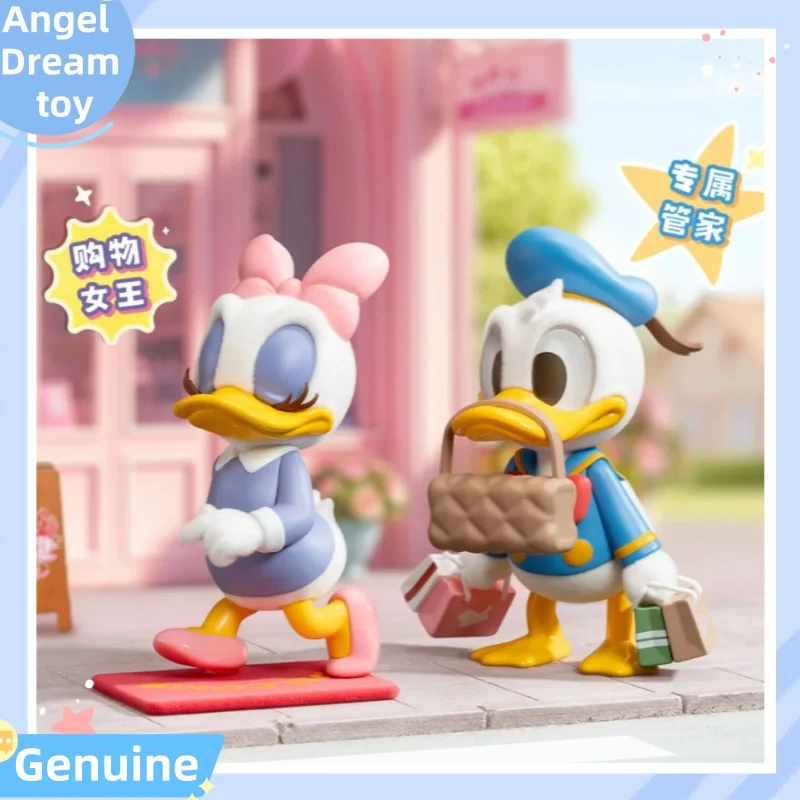 

New In Stock Genuine Disney Donald Duck And Daisy Together Duck Blind Box Peripheral Handmade Toy Doll Female Gift Ornament