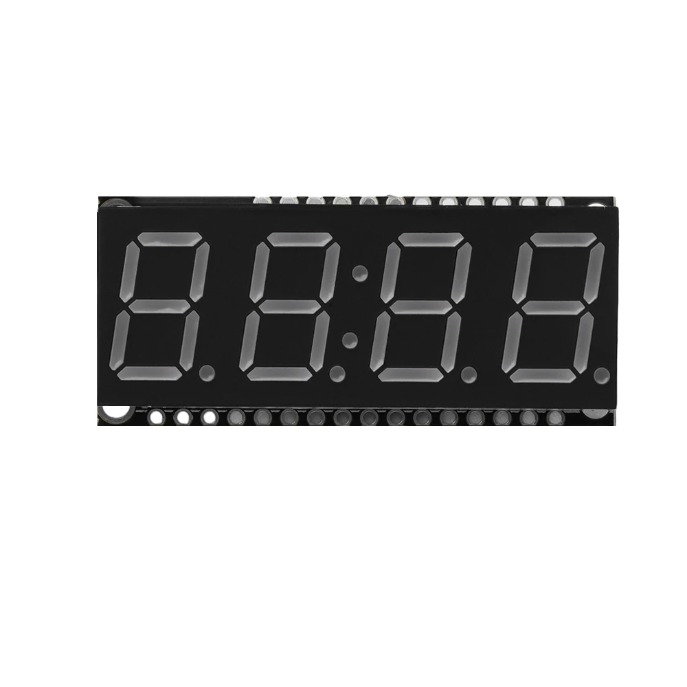 Módulo Display LED para Arduino, Relógio Display Módulos, Time Clock Indicador, 4 dígitos, 7 segmentos, 0.56 ", HT16K33