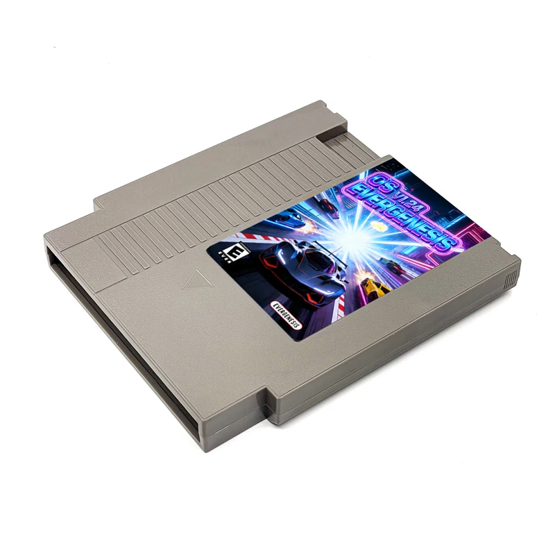 New EDN8 Plus Game Cartridge OS V1.24 Flash Card Support 177 Mappers with 1500 Games for FC NES US Vedio Game Console 4G TF Card
