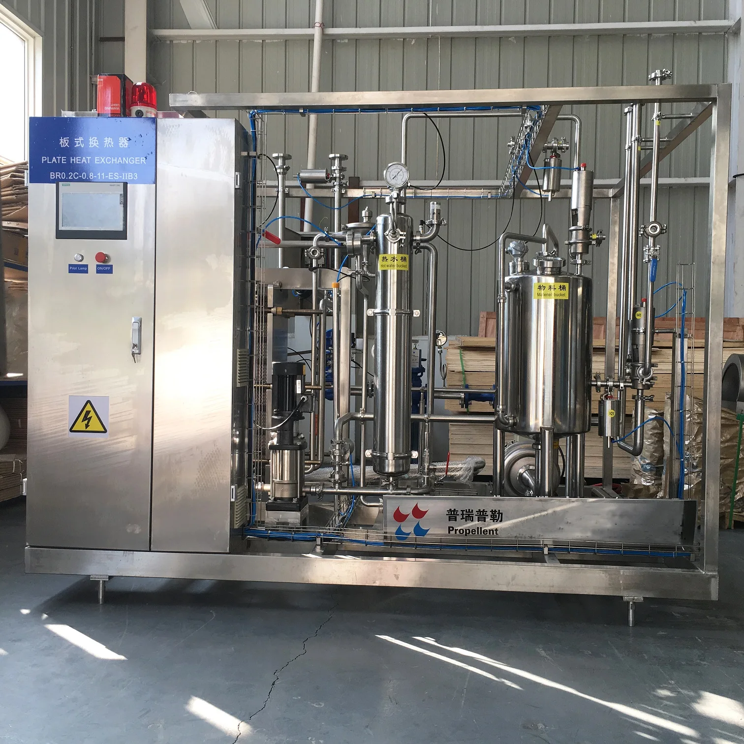 Beer Pasteurizer Tunnel Steam Type Food Pasteurization Machine Spraying Natural Juice Beer Small Tunnel Pasteurizer