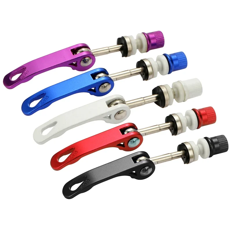 Universal Aluminium Alloy Bicycle Seat Post Clamp Seatpost Skewer Bolt Quick Outdoor Release Bike Seat Tube Clamp Outdoor