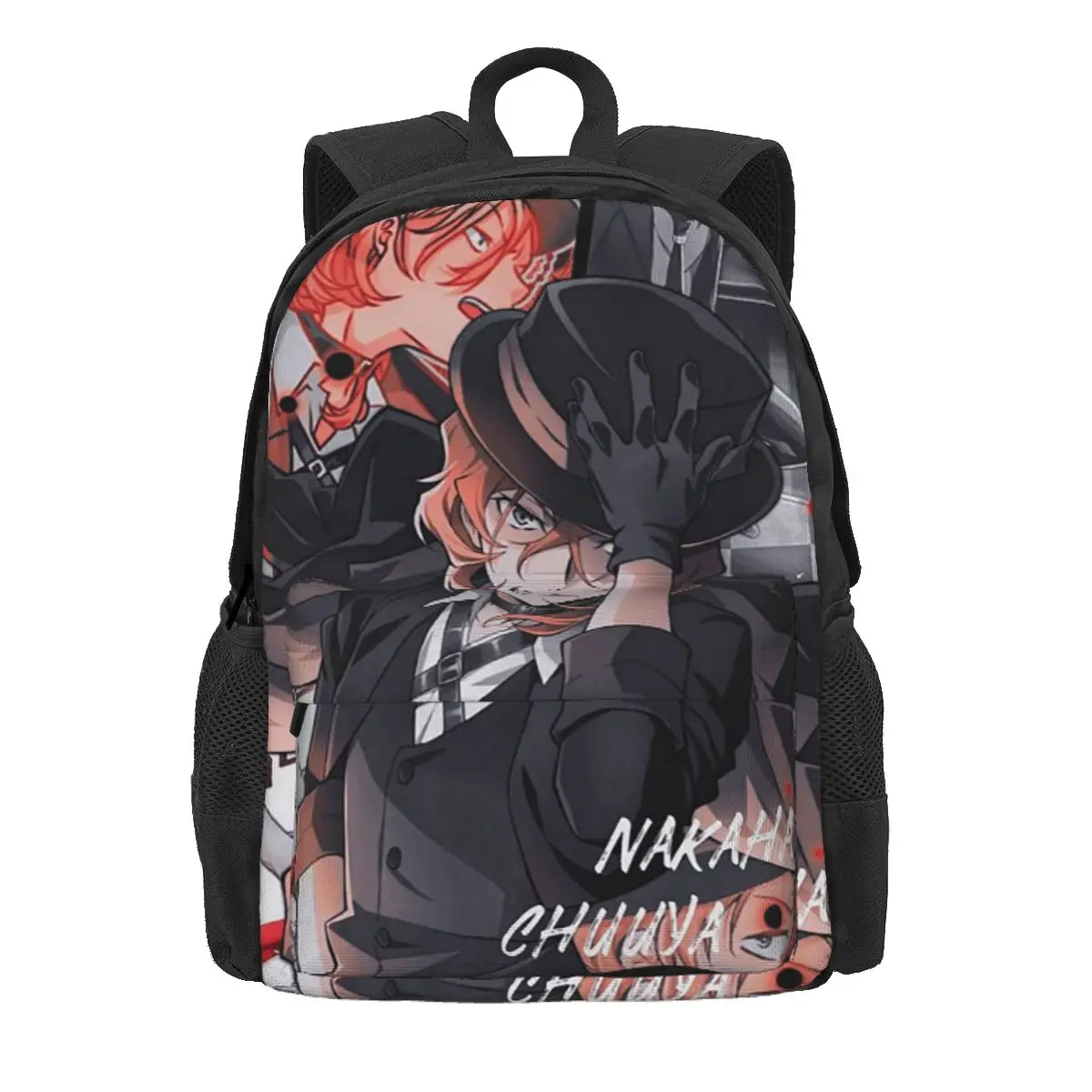 

Bungou Stray Dogs Nakajima Atsushi TV Series Chuuya Nakahara Backpack Daypack BookBag School Bag Shoulder Bags for Men Women