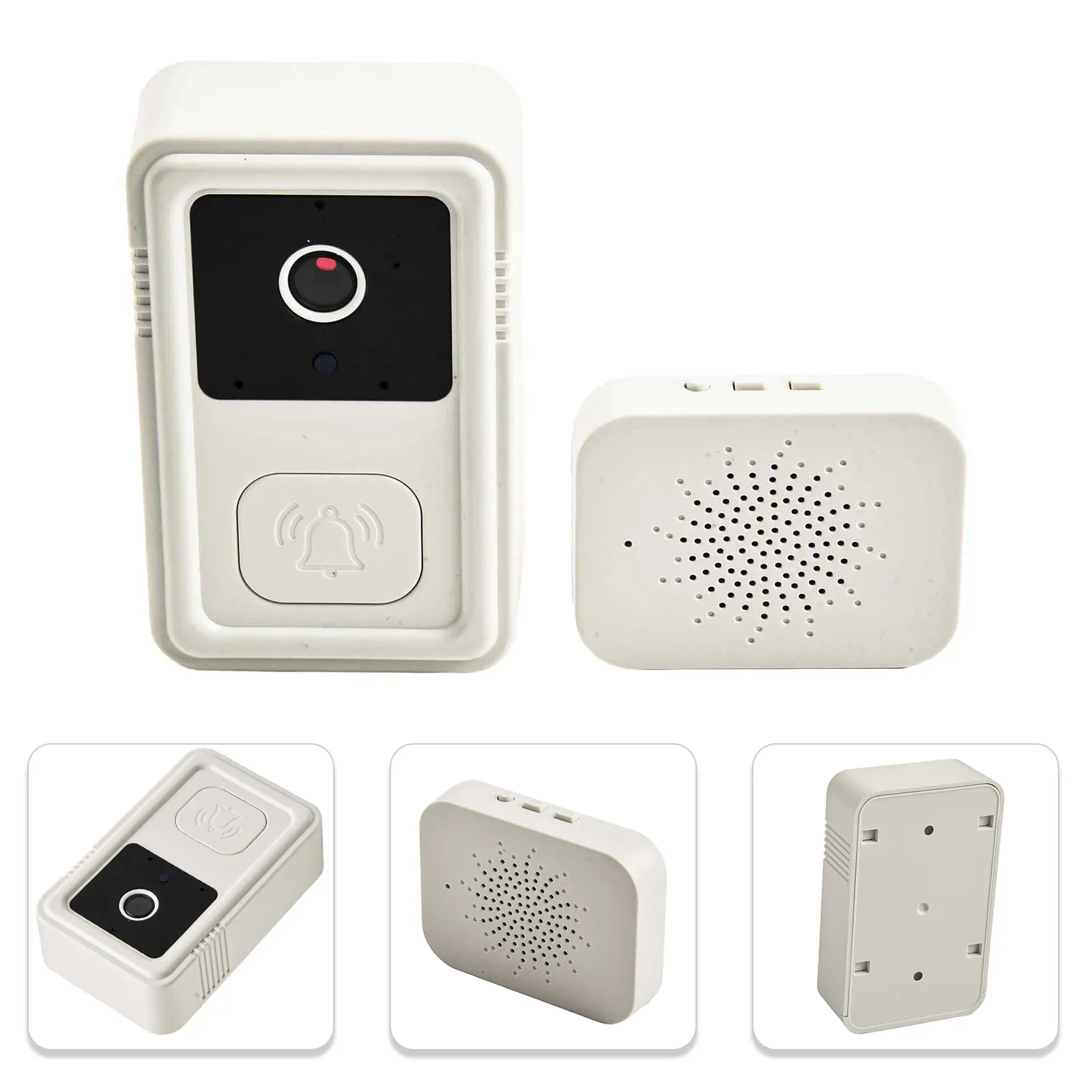 Smart Home Doorbell KEMENT Video Doorbell Home Security Flexible Placement Integrated Communication System Long-Range Reception