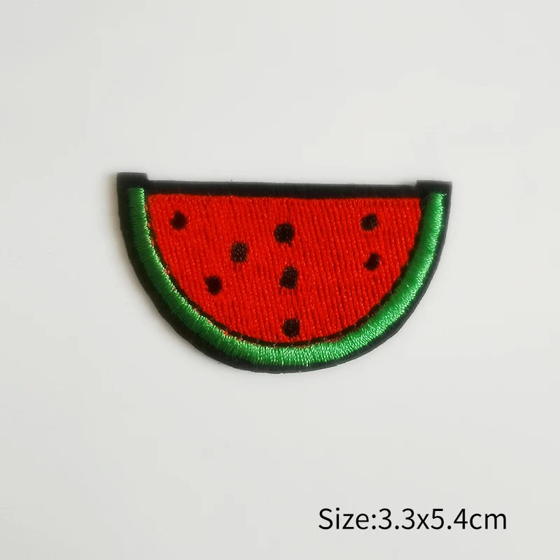 Embroidered Patch Fruit And Vegetable Pineapple Watermelon Molding Embroidery Sewing Ironing Clothing Accessories Cloth Stickers