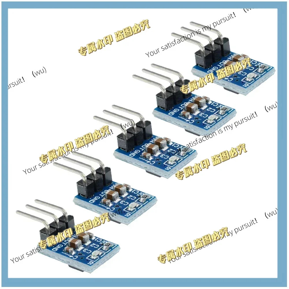 5-50pcs 5V To 3.3V DC-DC Step Down Power Supply Buck Module AMS1117 800MA Automatic Adjustable Boost Board Start Limit Voltage