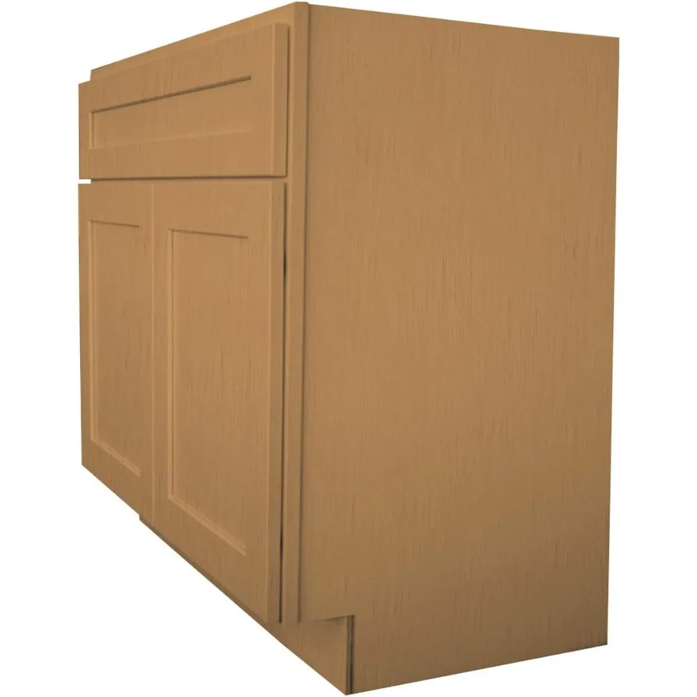 خزانة زينة بقاعدة حوض قشر 36 بوصة مع عمق 21 بوصة وارتفاع 34-1/2 بوصة للتجميع