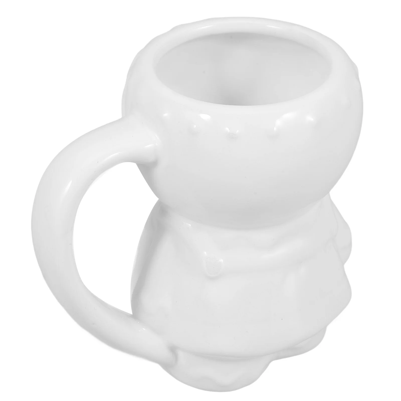 

Gingerbread Man Ceramic Coffee Mug Large Capacity Comfortable Handle Christmas Decorative Milk Cup for Home Cafe Restaurant