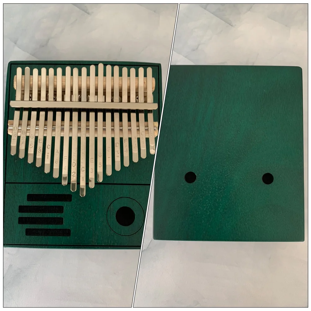 

Thumb Delicate Kalimba Finger Organ 17 Tones Piano Exquisite Musical Instrument Portable Wooden Square