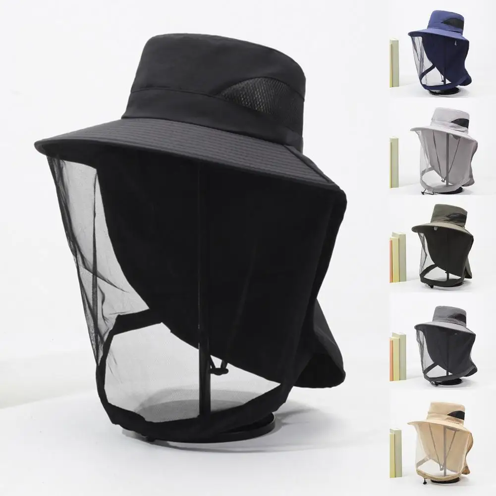 

Fishing Hat with Foldable Design Sun Protection Fishing Hat with Wide Brim Neck Cover for Outdoor Activities Lightweight for Men