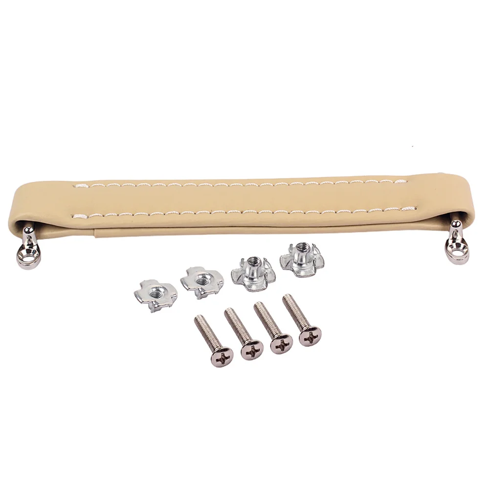 

Guitar Amplifier Handle Belt Vintage Style PU Reinforcing Metal Bars Carrying Comfortable Guitar Amplifier Handle Strap