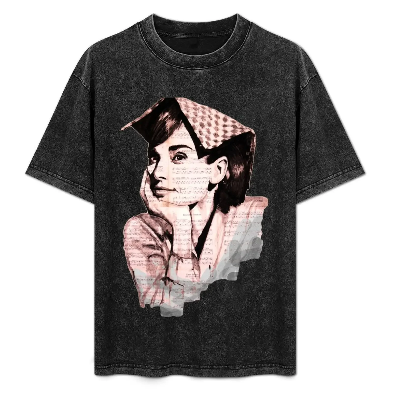 

Audrey Hepburn pn02 T-Shirt Athletic Fit Sports Short Sleeve Top