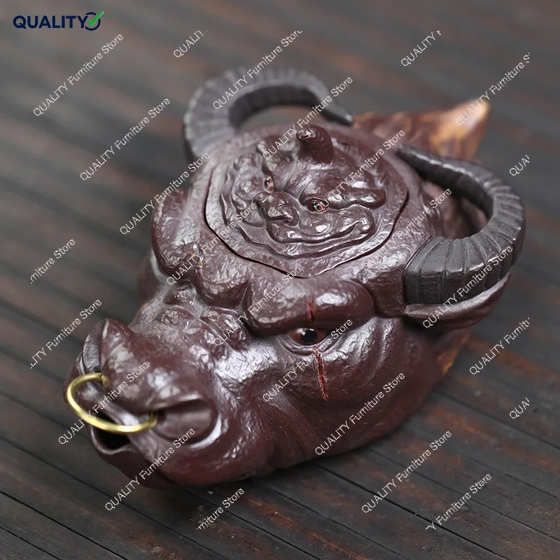 yixing-violet-sable-minerai-brut-fait-a-la-main-vache-juste-tasse-the-animal-de-compagnie-ornement-tete-de-vache-main-saisir-pot-juste-tasse-bulle-theiere